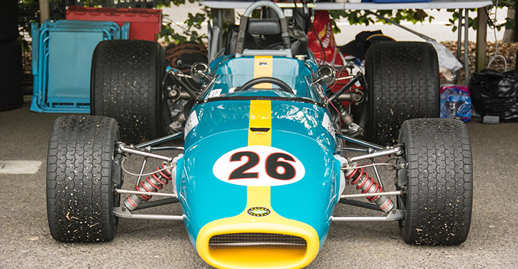 Vintage F 1 Racing Car cooled by Serck Motorsport