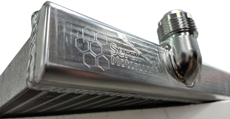 C N C Machined performance radiator by Serck Motorsport